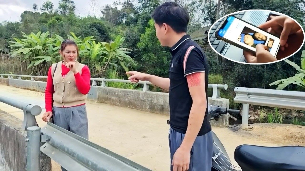 Vong was very upset about everything when she suddenly met her husband's brother