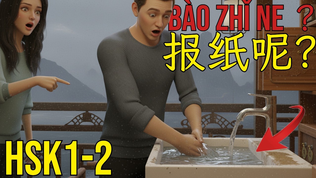 You washed a what!? | Chinese Beginner HSK1-2 Story