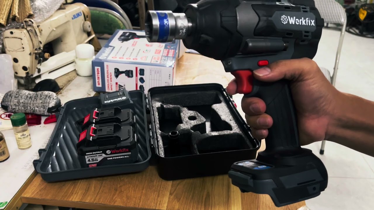 Máy Siết Bulong WORKFIX WF-IW780N – Quái Vật 780N.m Giá Rẻ Không Tin Được!