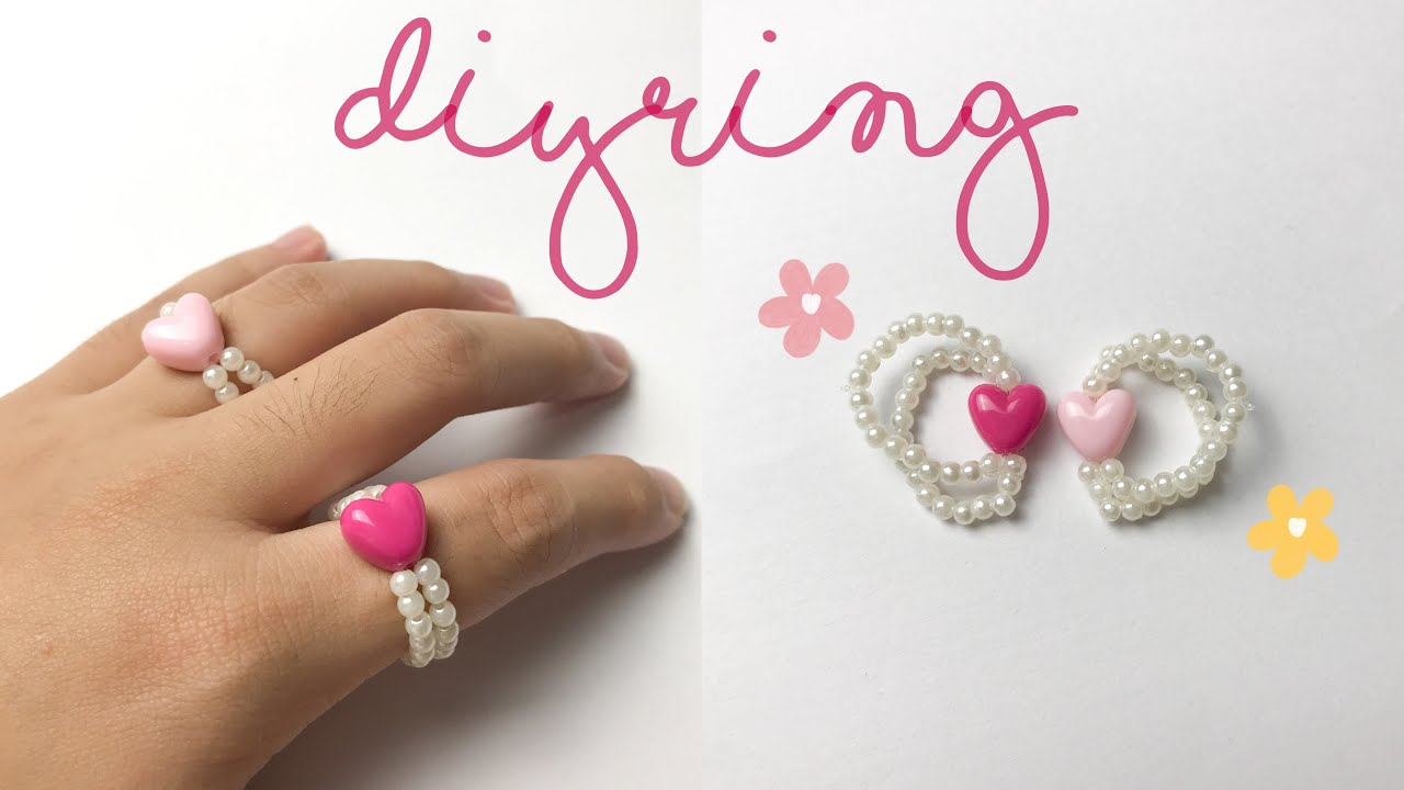 Beads | Double Ring | DIY RING 💍
