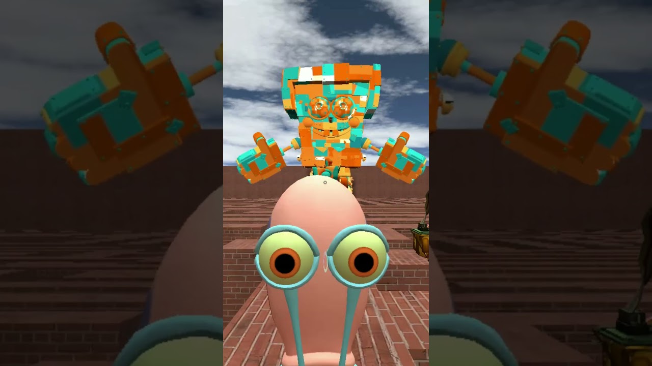 Size Comparison Krusty Krab vs. Chum Bucket SpongeBob big Maze