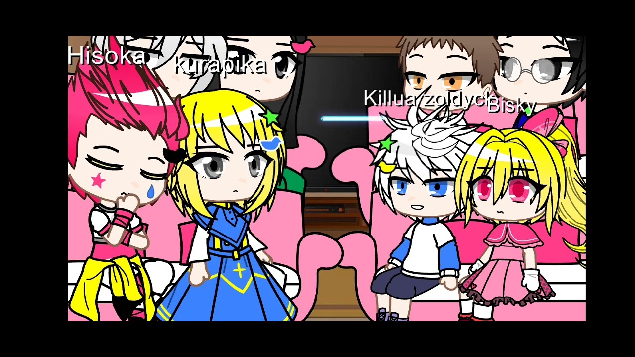 Hxh+illumi dan hisoka react to Gon as Elizabeth afton #hunterxhunter#myau#mytren #dontcopy#english
