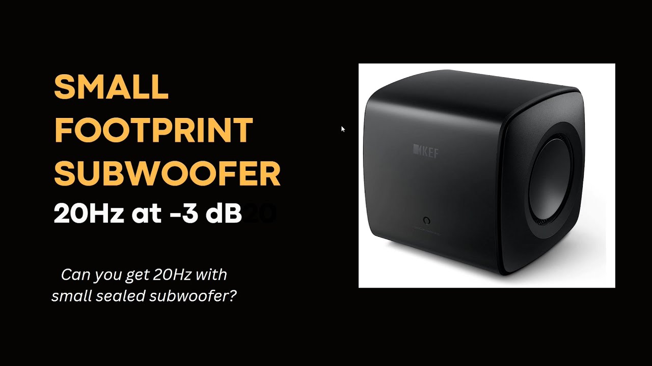 Small subwoofer theory
