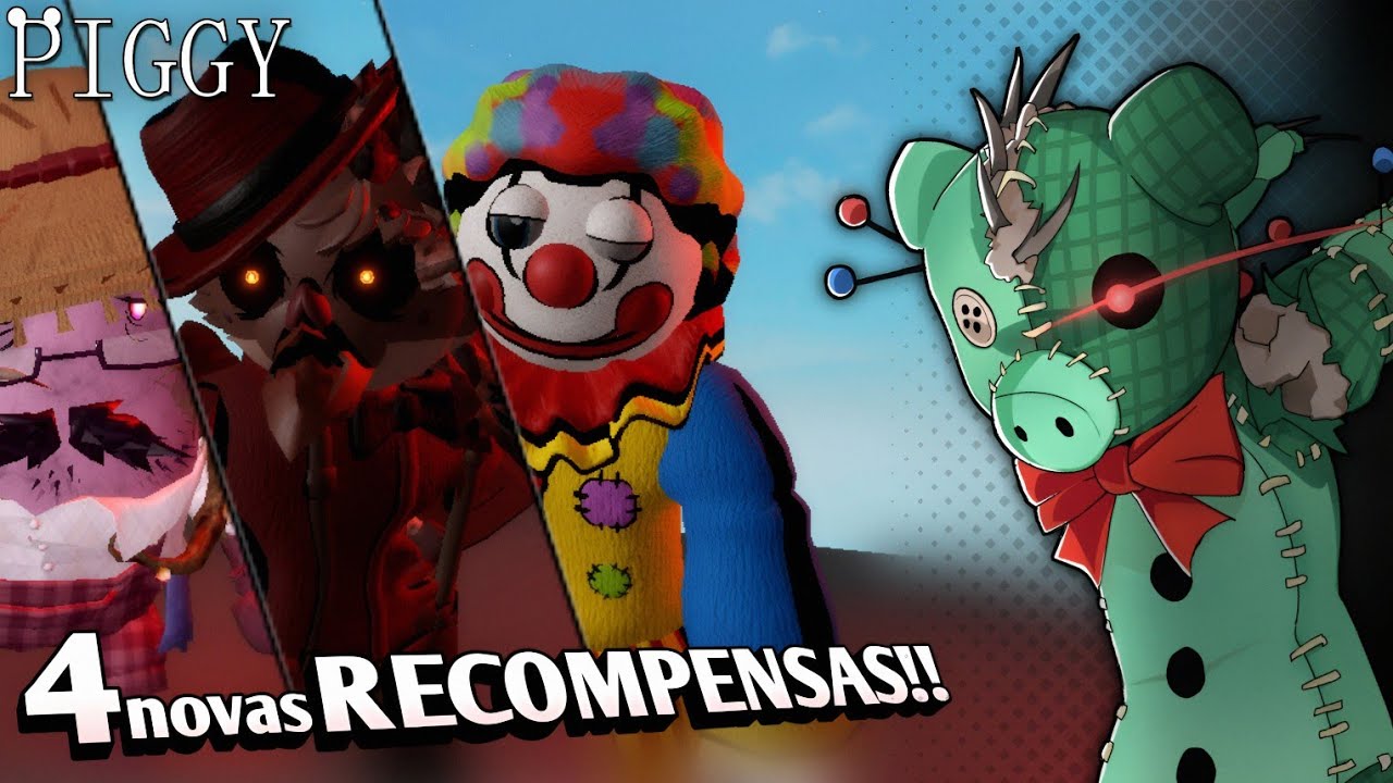 💰NOVAS 4 RECOMPENSAS da CAMPANHA! - MRS.P PLUSH! | PIGGY ATUALIZAÇÃO ( GUIA + SHOWCASE )🇧🇷🇧🇷|