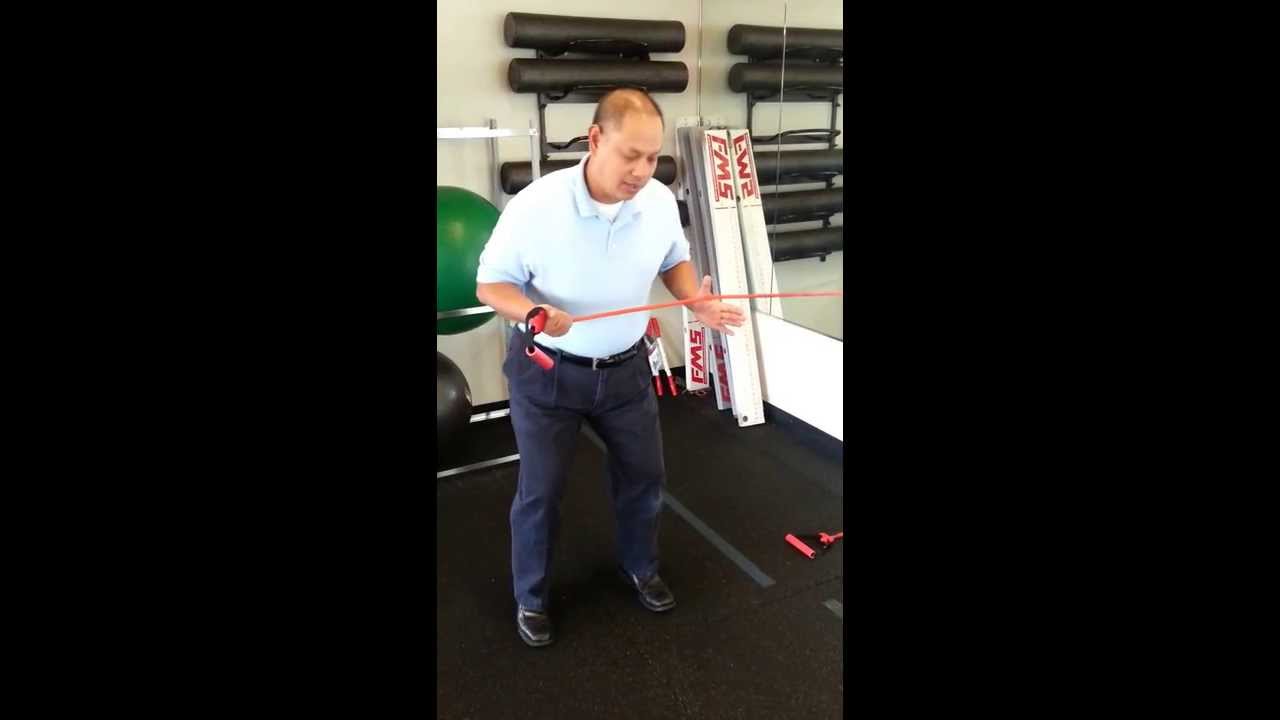 Multifidus Activation - standing