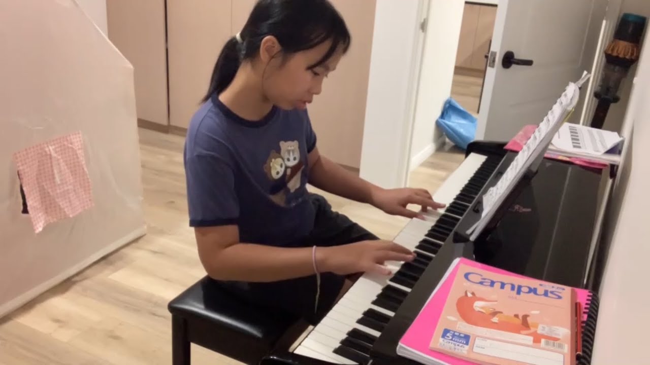Fur Elise-Beethoven เล่นโดยน้องปริ่ม 11ขวบ(ระดับกลาง)Online Class 