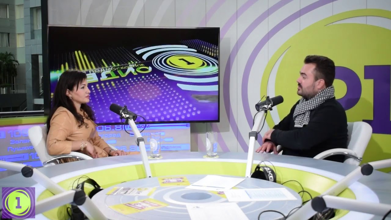 Василий Ладюк в программе «Полёты во сне и наяву с Нармин» на Радио 1