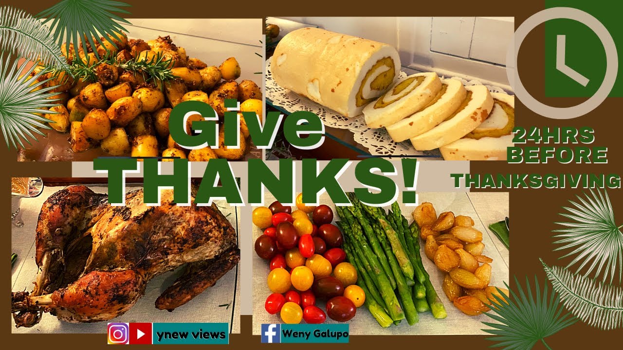 #Thanksgiving/ 24hrs before!