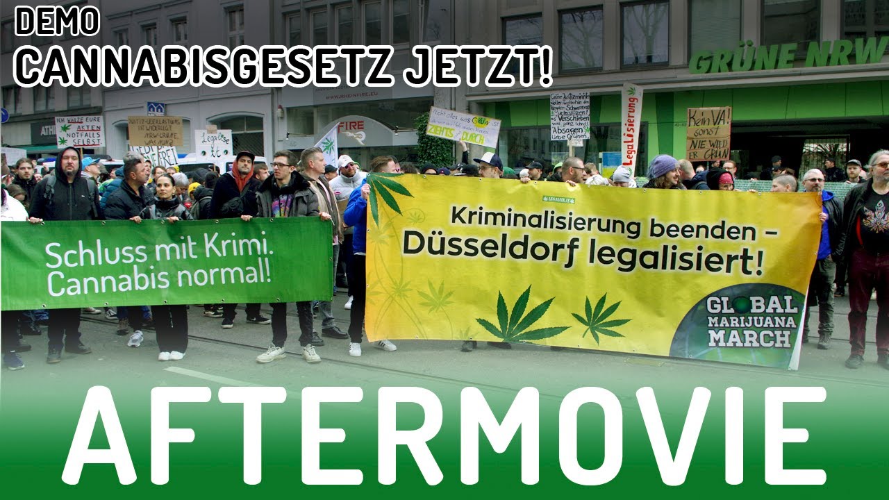 Demo Cannabisgesetz jetzt! - Aftermovie