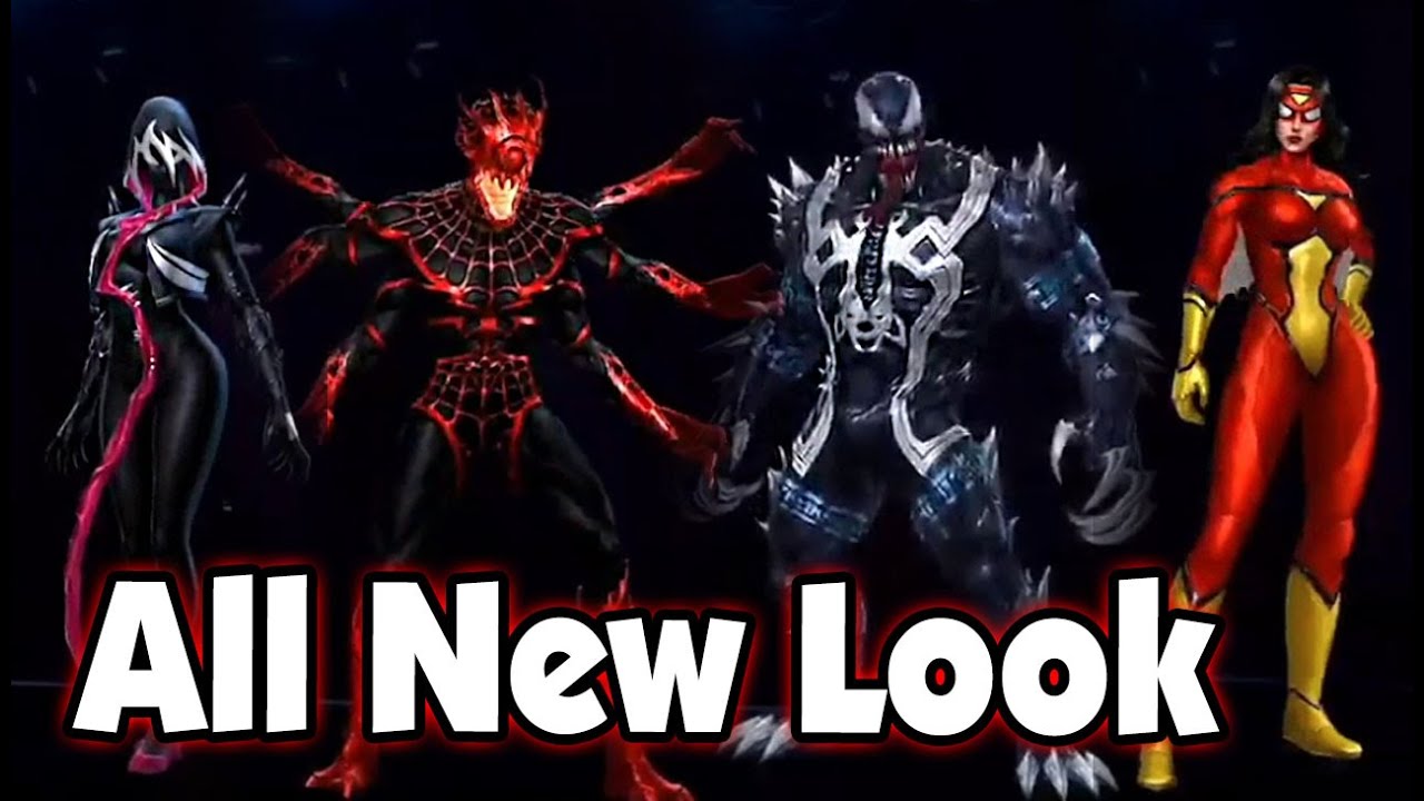All Characters Uniforms & WBU Knull First Look - 6.5 Livestream Highlight - MARVEL Future Fight