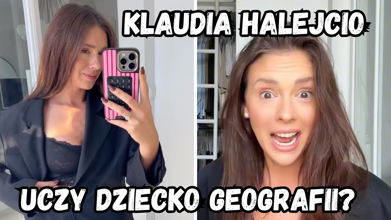 KLAUDIA HALEJCIO UCZY DZIECKO GEOGRAFII ⁉️ BRUDZI SKARPETKI W DOMU ⁉️