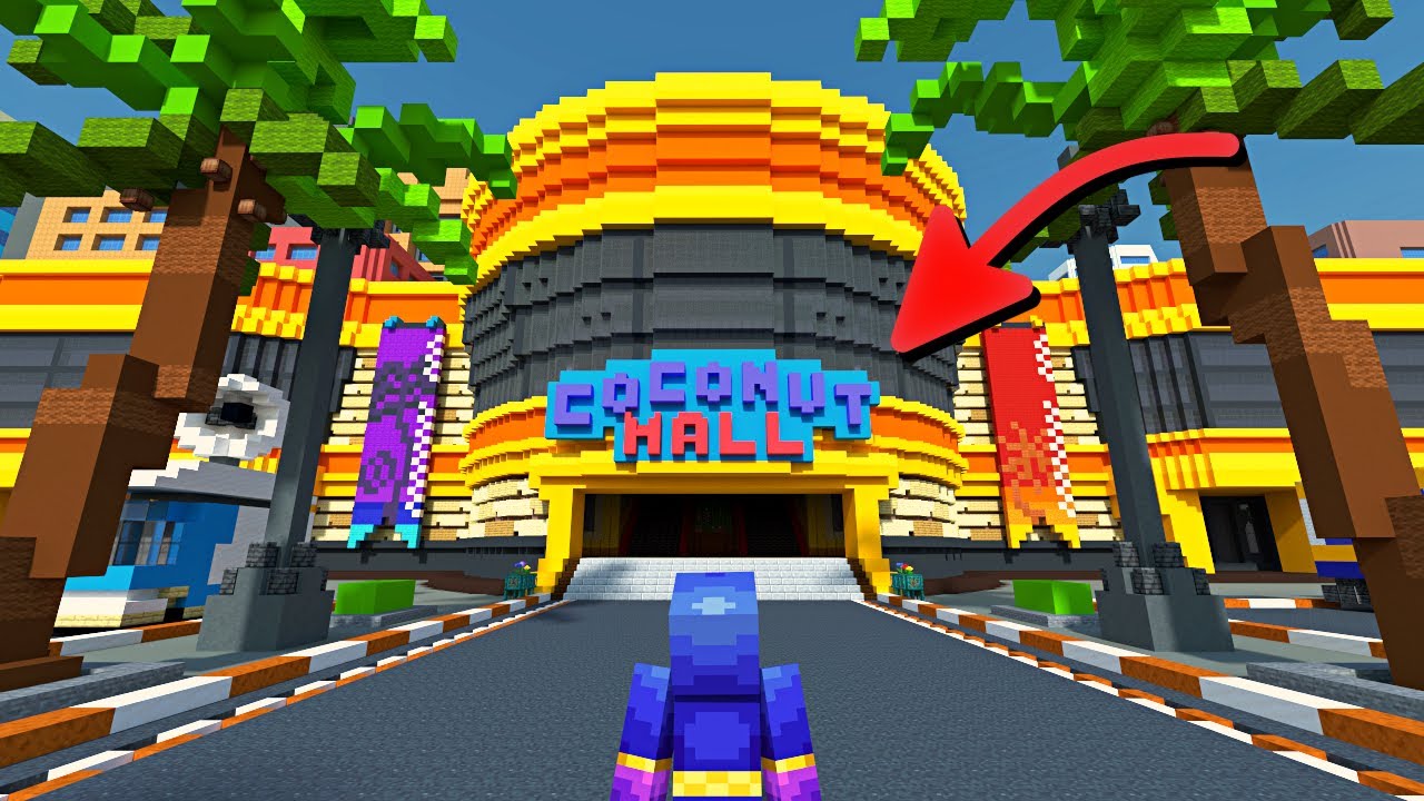 Coconut Mall in Minecraft