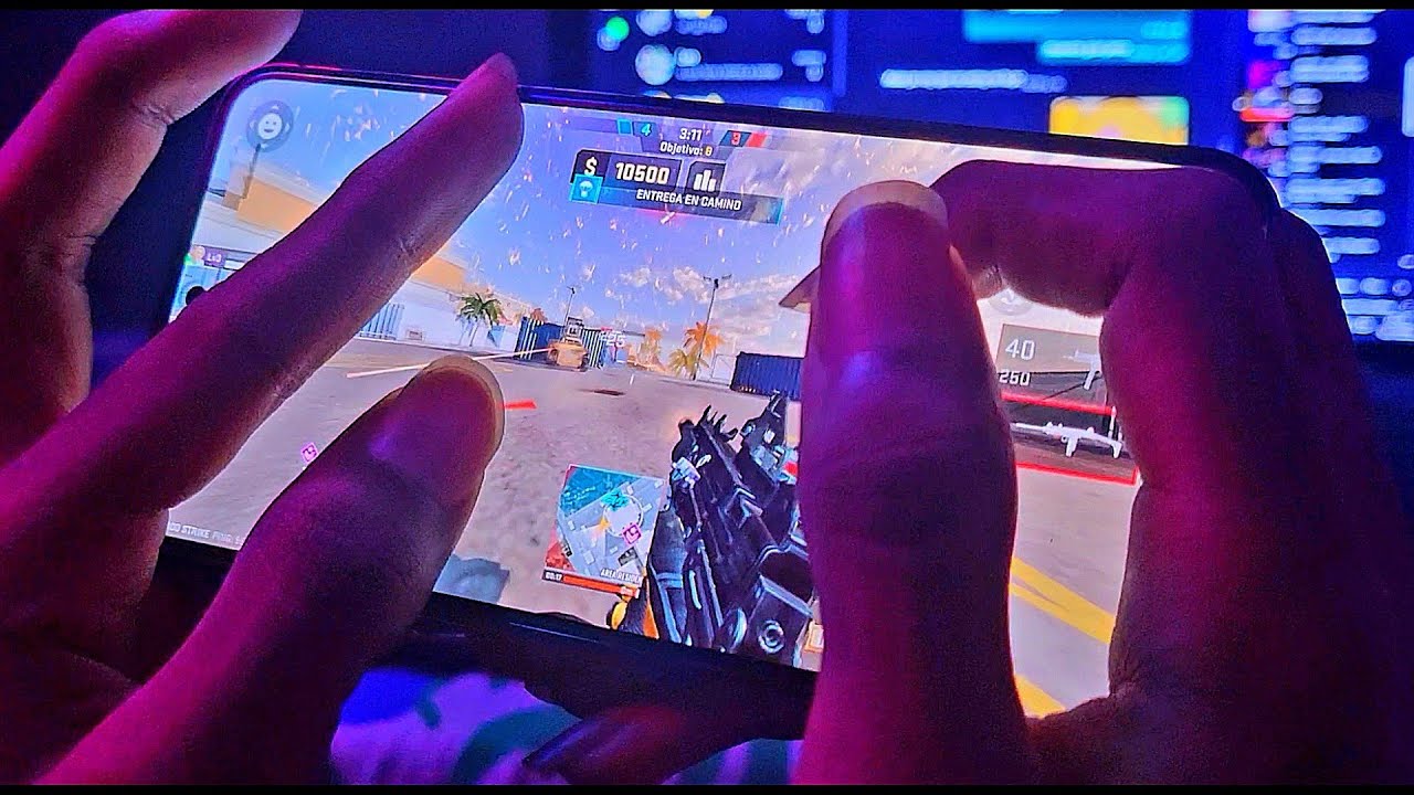 BloodStrike en Galaxy S23 🔥 HUD 4 DEDOS + Gráficos ALTOS | Test Game