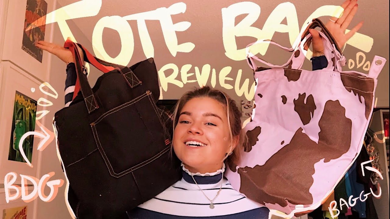 Urban Outfitters Tote Bag Review/Unboxing (Baggu + BDG)