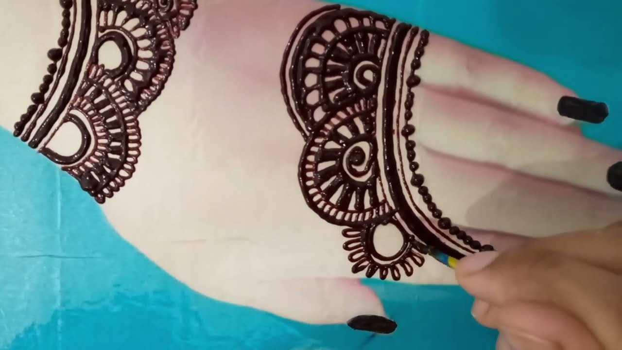 simple mehandi design || mehndi design for eid || mehndi designs