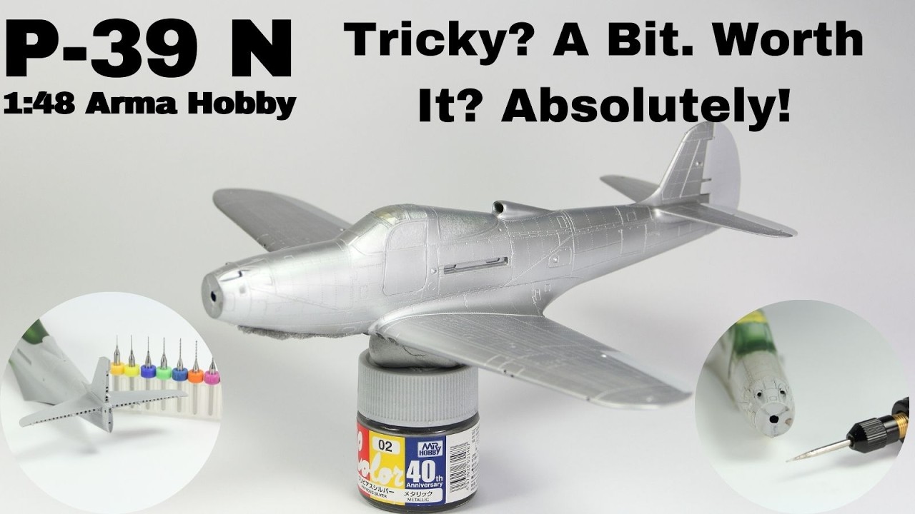 P-39 Airacobra1/48 Arma Hobby – What to Watch Out for During the Build