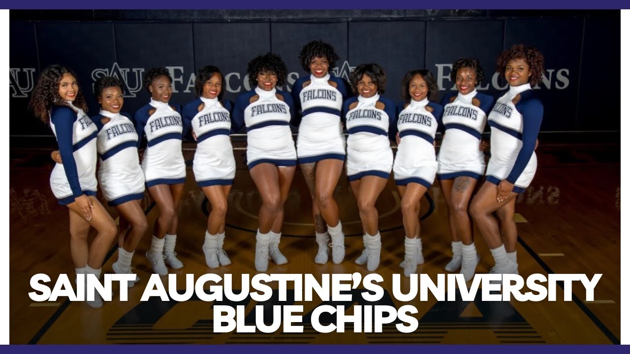 Saint Augustine's University Blue Chips Cheerleaders