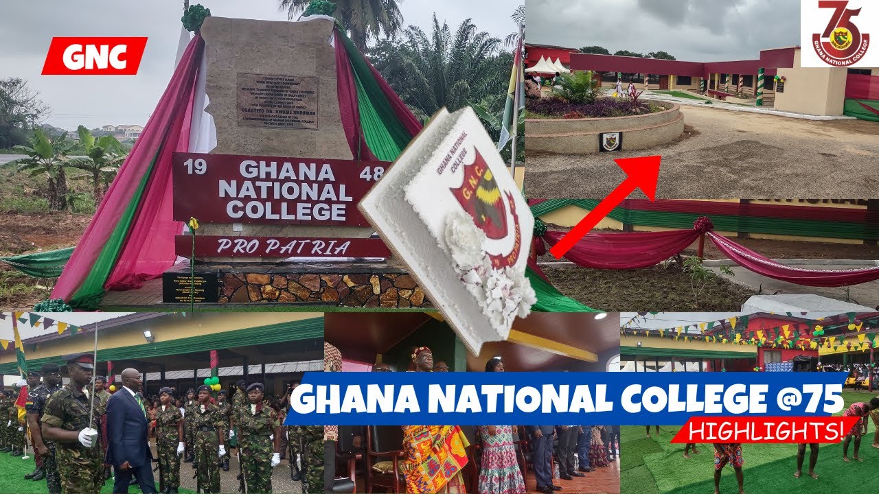 Ghana National College Celebrates 75th Anniversary in grand style with Dr. Bawumia as Guest😍🇬🇭