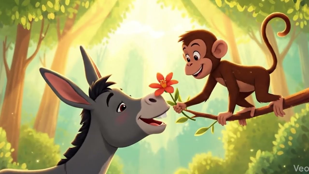 Donkey and Monkey GET LOST! 🐴🙈 | A Story About Listening to Parents @MindfulExplorers88