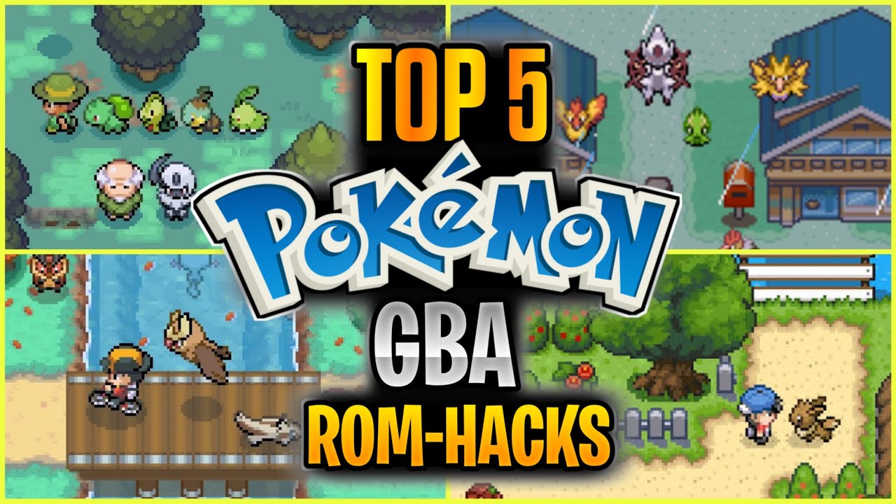 ТОП-5 хаков Pokemon GBA с интересным сюжетом, новыми функциями, обновленной графикой…!!