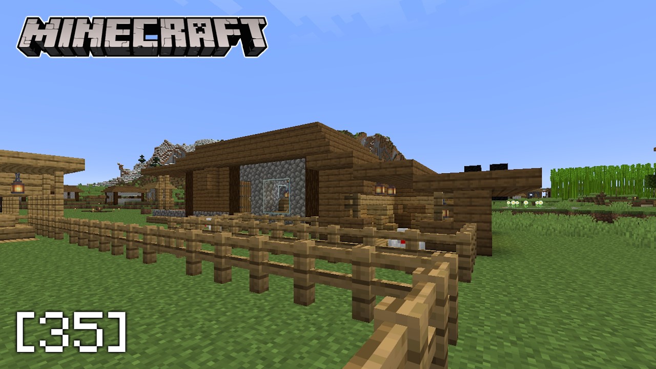Домик фермера - Minecraft [35]