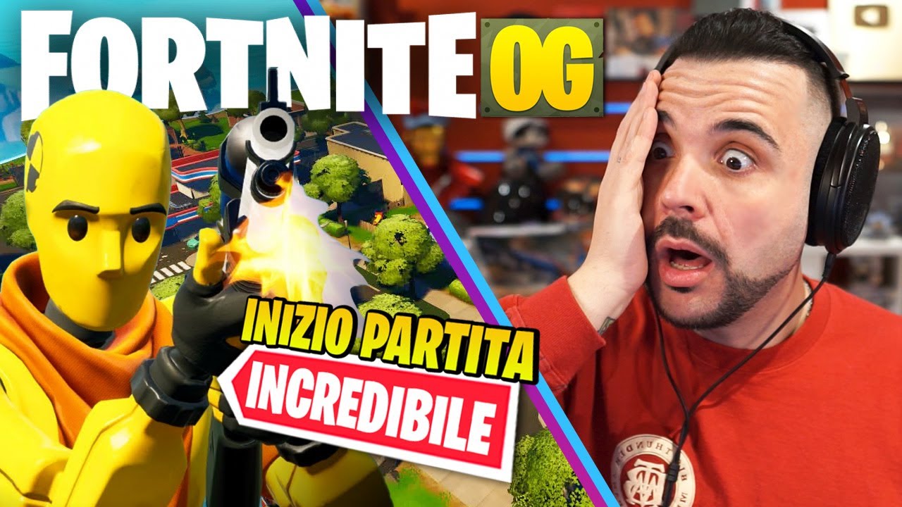 un INIZIO partita incredibile - FORTNITE in SOLO