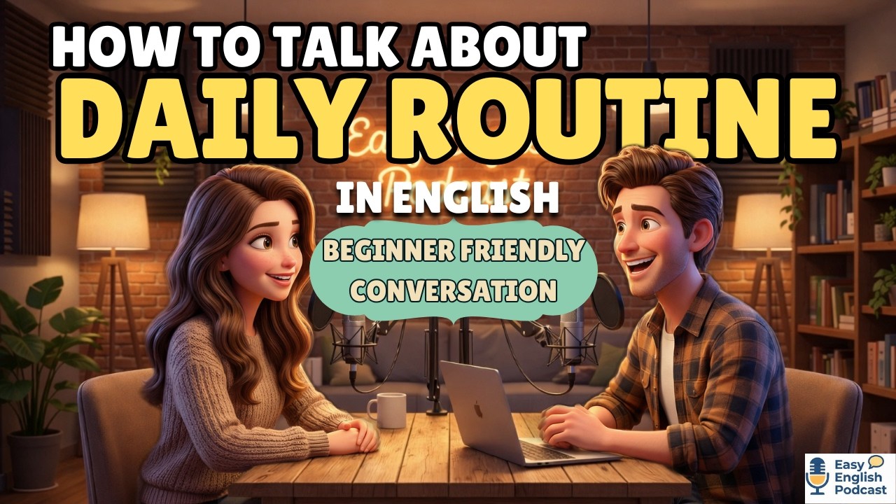 English Speaking Practice for Beginners | How to Talk About Your Daily Routine