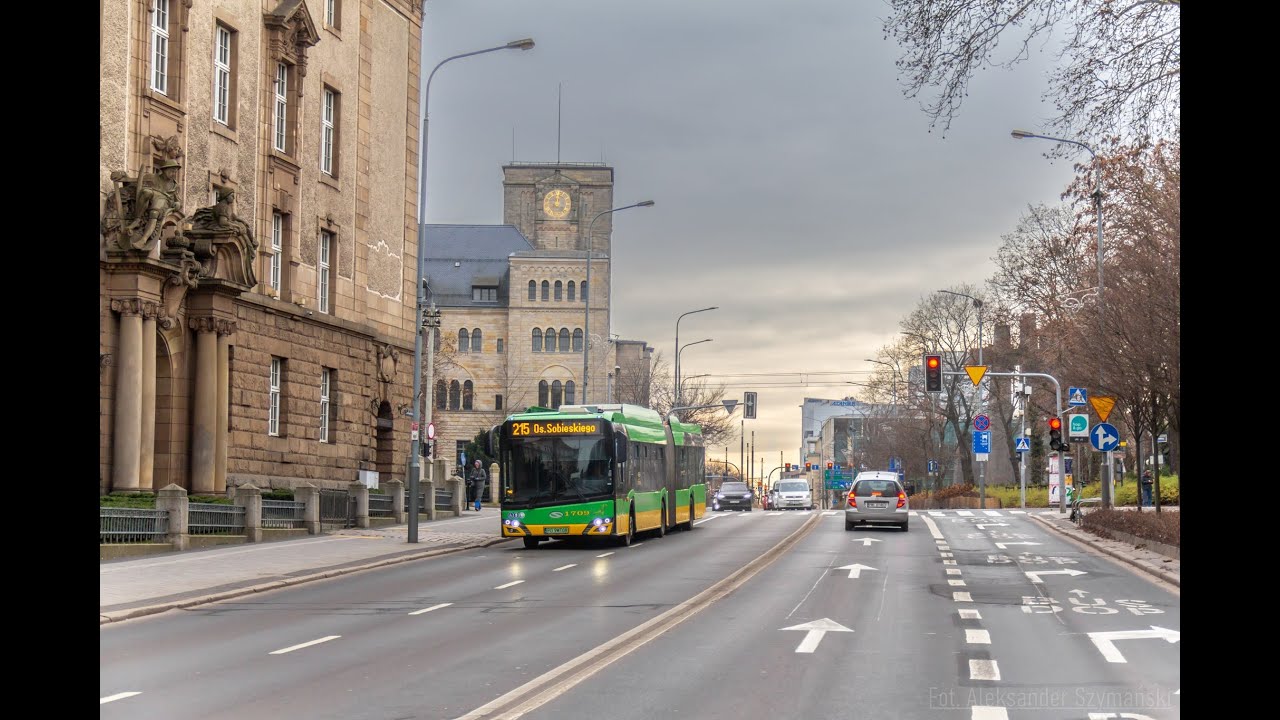 Linia 215, Os. Dębina - Os. Sobieskiego, Solaris Urbino 18 IV Electric #1709
