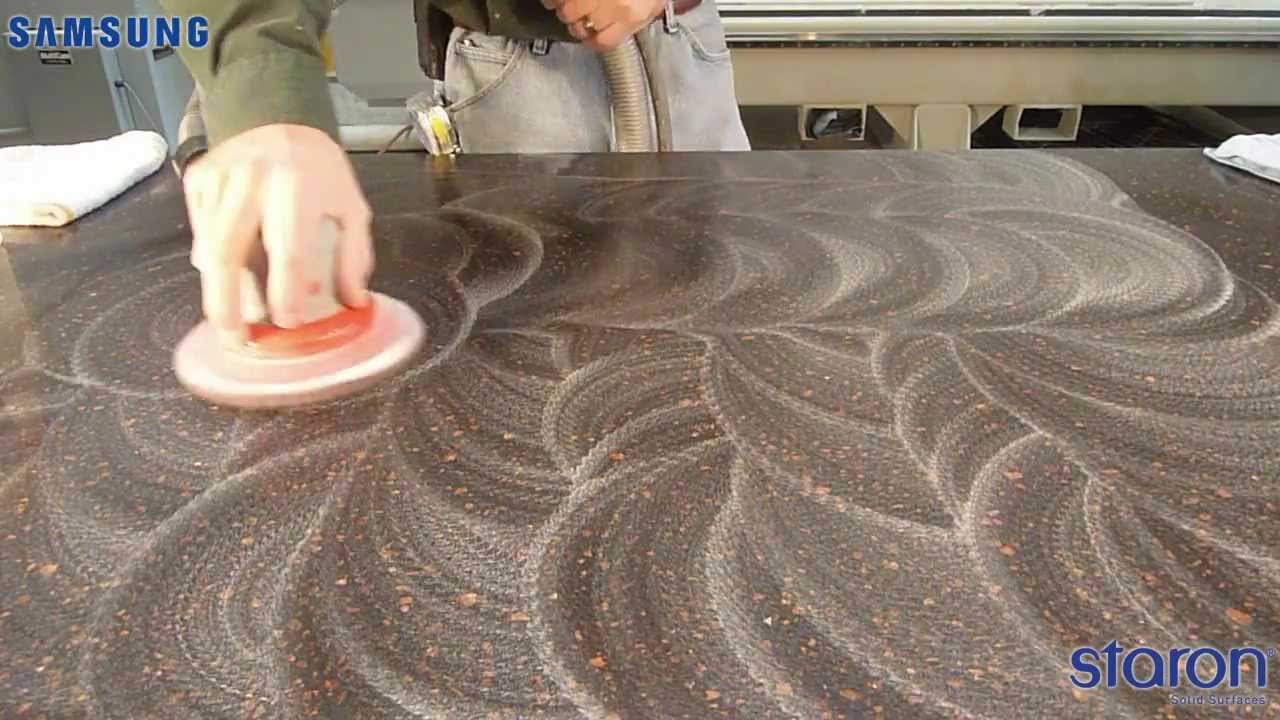 [Samsung Staron] Sanding and Polishing - Satin
