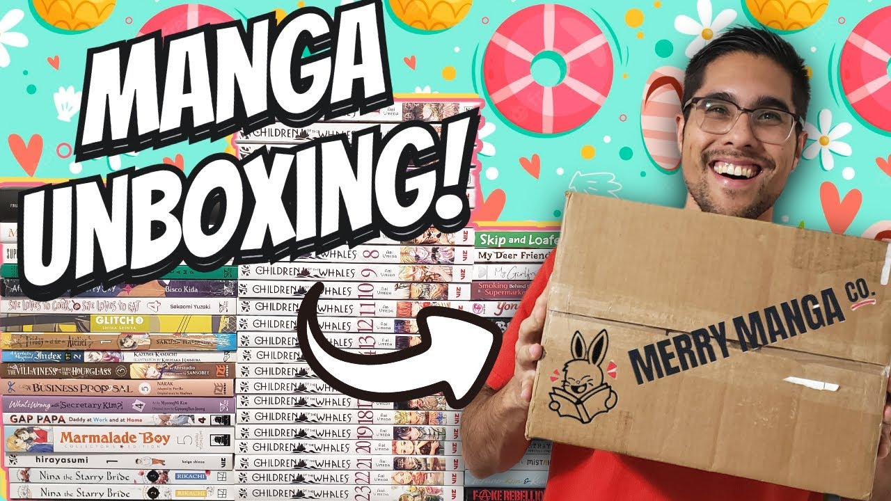 May 2024 Manga Haul + Unboxing! (56 Volumes)