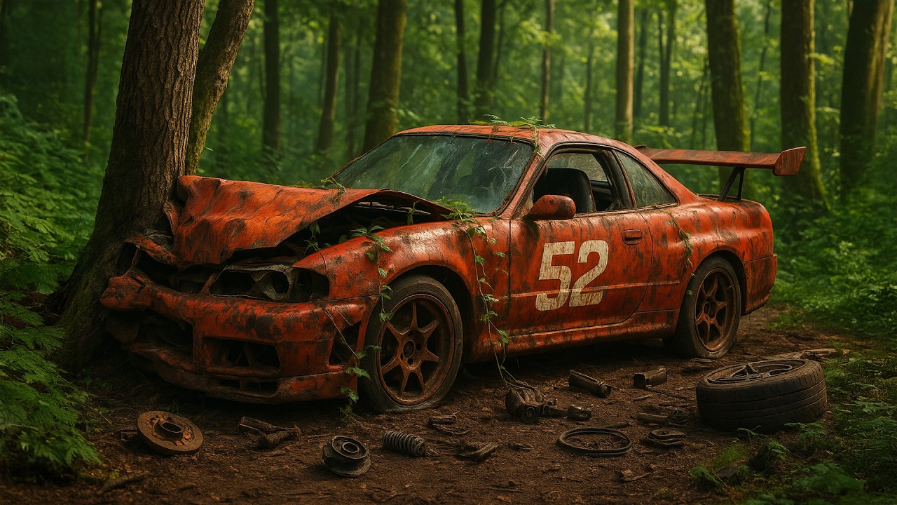 FULLY Restoration Abandoned RACE CAR | Restoring OLD RARE CAR FORGOTTEN For 40 Years