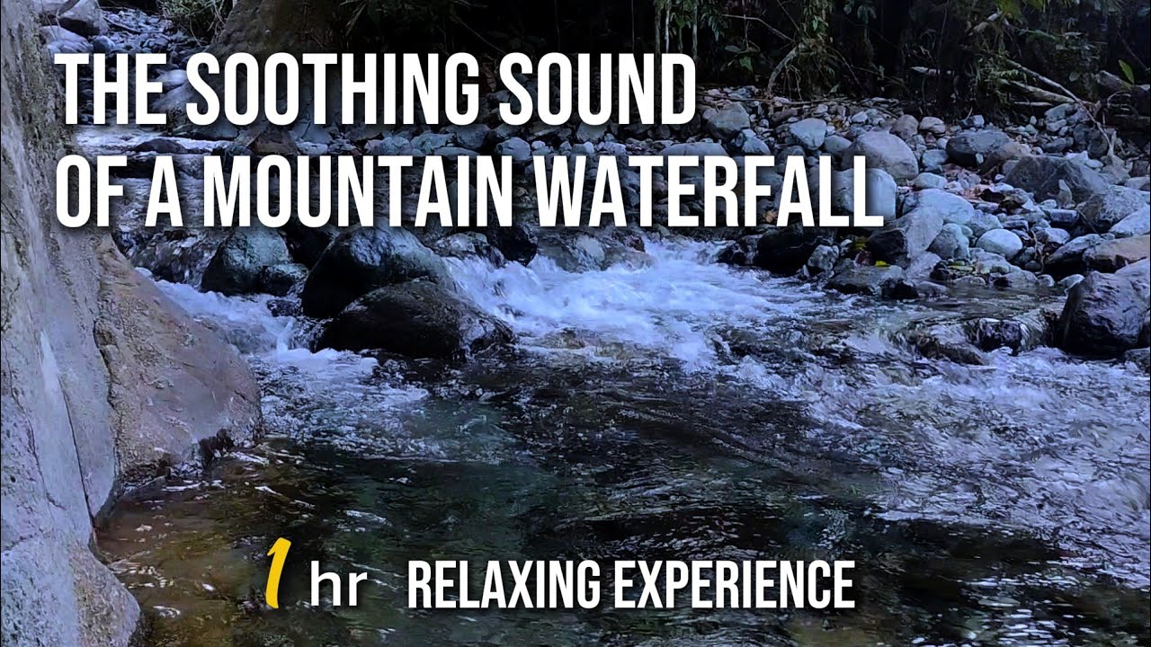 Relaxing Waterfall & River Sounds 🌿 Calming Nature Ambience for Meditation