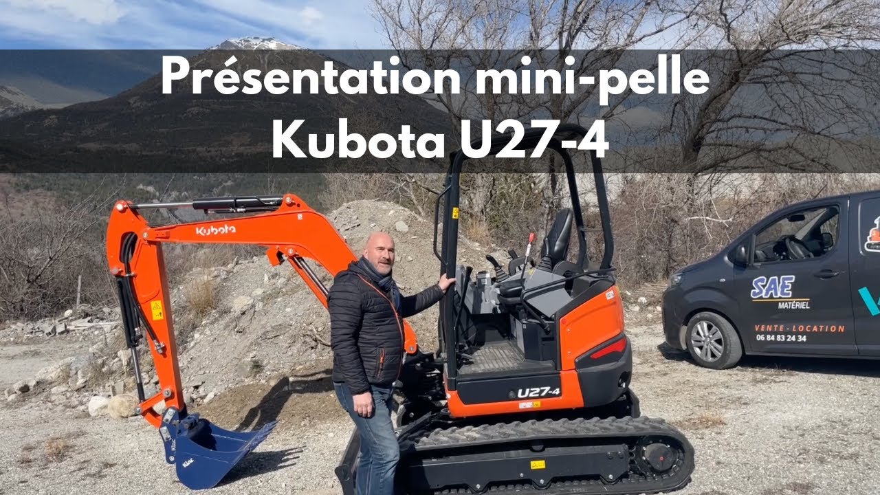 Présentation Kubota U27-4