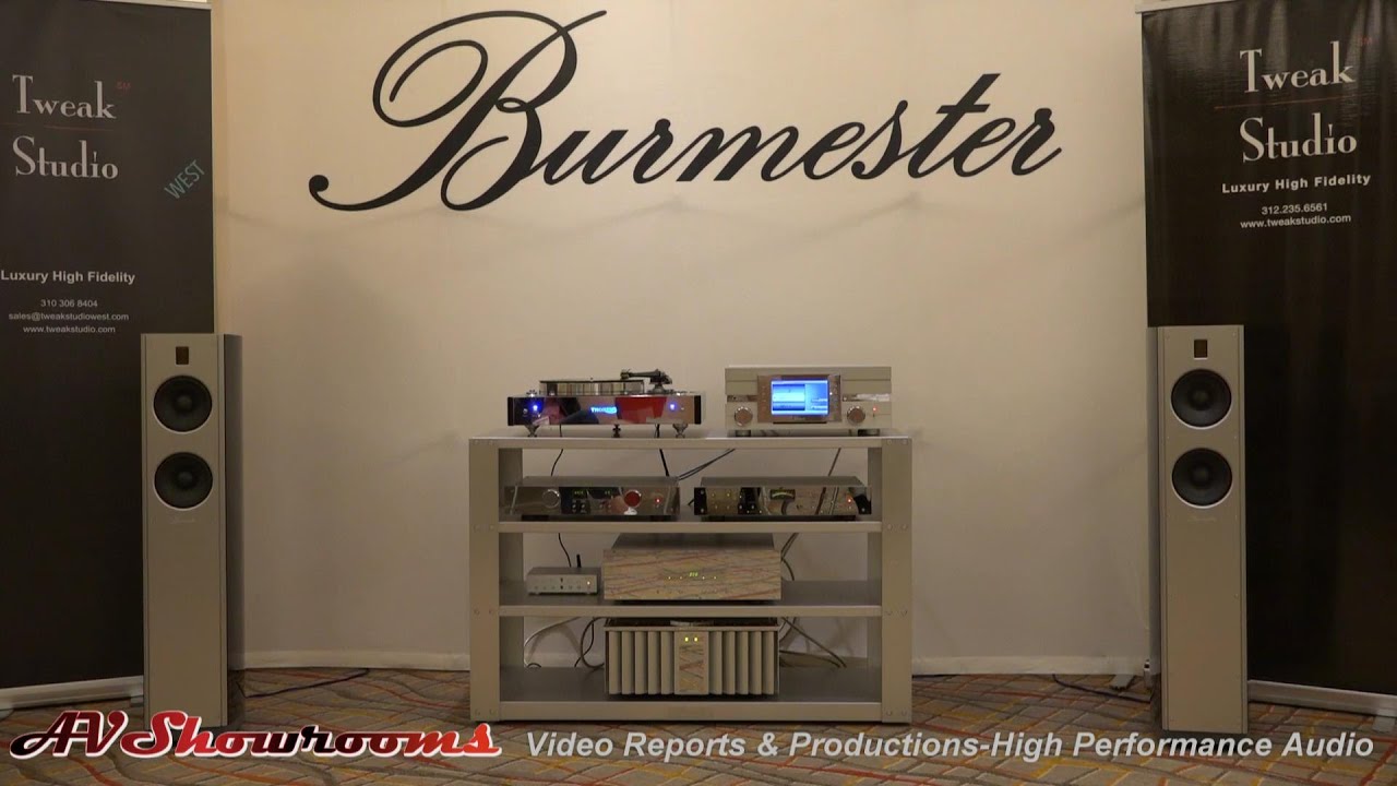 Burmester BA loudspeakers, Burmester electronics, Tweak Studio, Thorens, THE Show Newport 2016