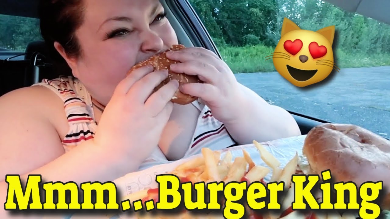 Foodie Beauty Im Craving A BK Whopper Road Trip Mukbang | Reaction