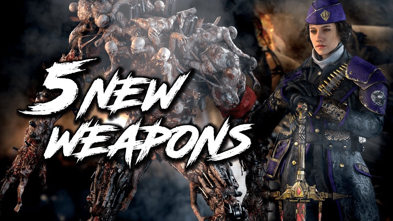*NEW* WW2 ZOMBIES UPDATE - 5 NEW WEAPONS ADDED | COD WW2 ZOMBIES