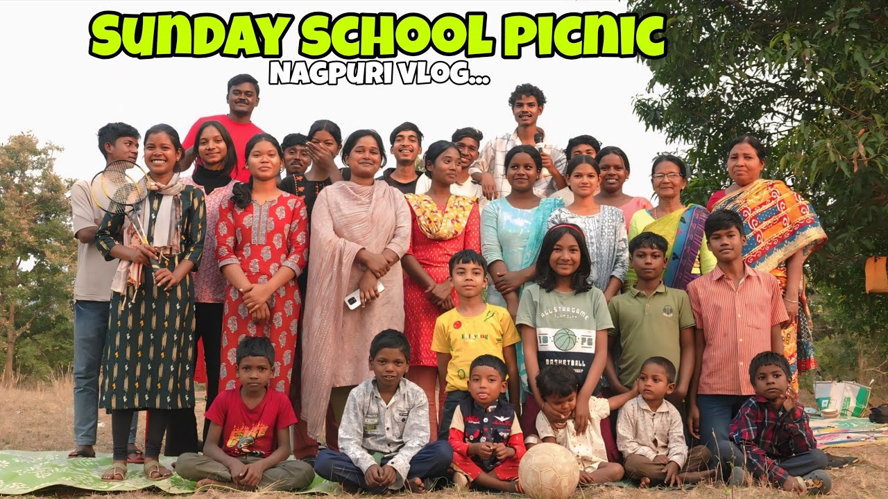 Sunday School Picnic Vlog ! Dance Ker Sath² Me Karli Bahut Sara Mastiiii 