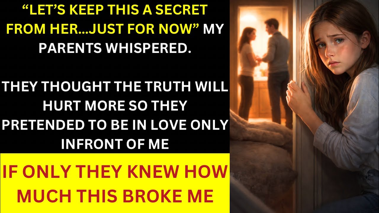 My parents kept a secret from me, I wish they knew that the truth would be much more bearable for me