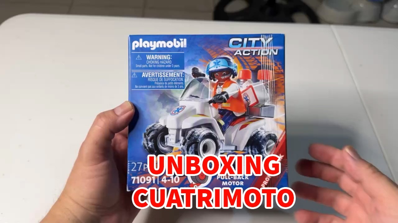 Cuatrimoto de Playmobil Unboxing!