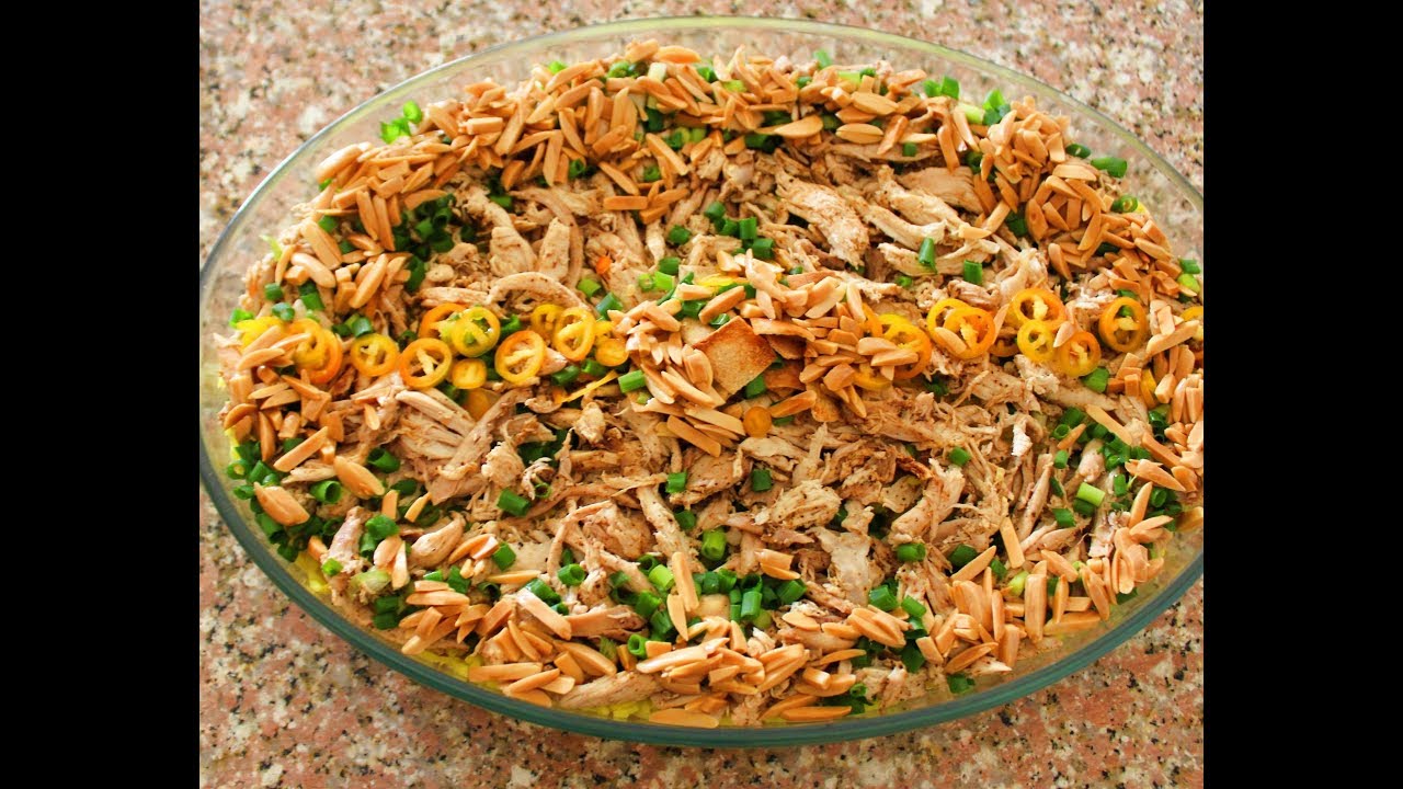 Fattet Chicken Recipe          وصفة فتة الدجاج