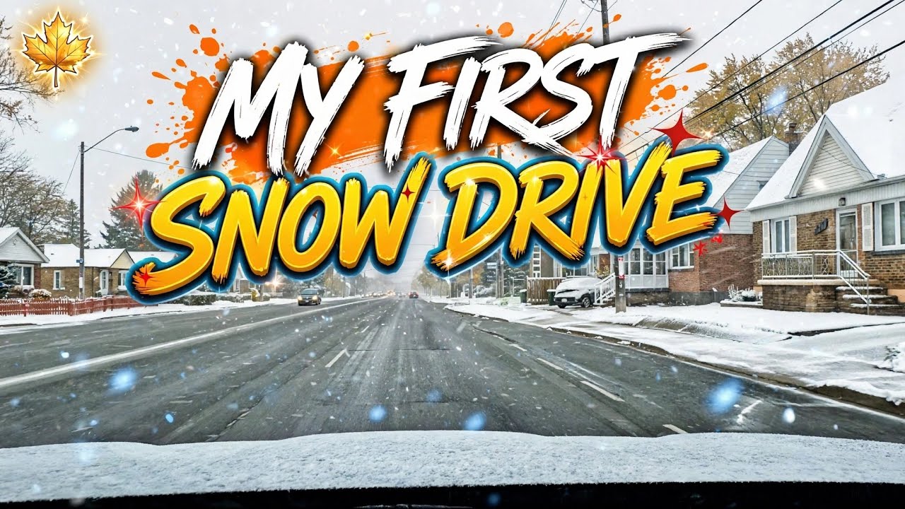 11 Minute Winter Drive Adventure CANADA🇨🇦