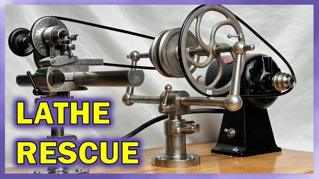 Behold! My new lathe FINALLY - making a new stem for an Elgin B.W. Raymond pocket watch