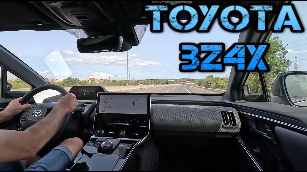 Toyota bZ4X Advance 4x2 (71,4 kWh) 2023 | Prueba en autopista | 0-130 km/h | 100% eléctrico | POV