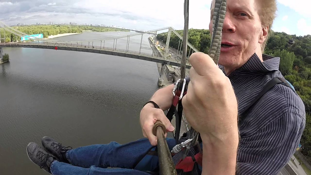 SkyPark Trolley in Kyiv - September 7, 2015. Pilot: David Caldine
