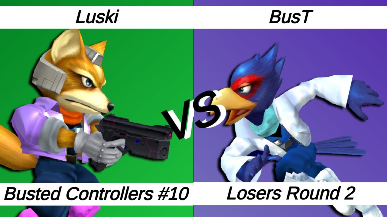 Busted Controllers #10 – LR2 – Luski ⟮Fox⟯ vs BusT ⟮Falco⟯