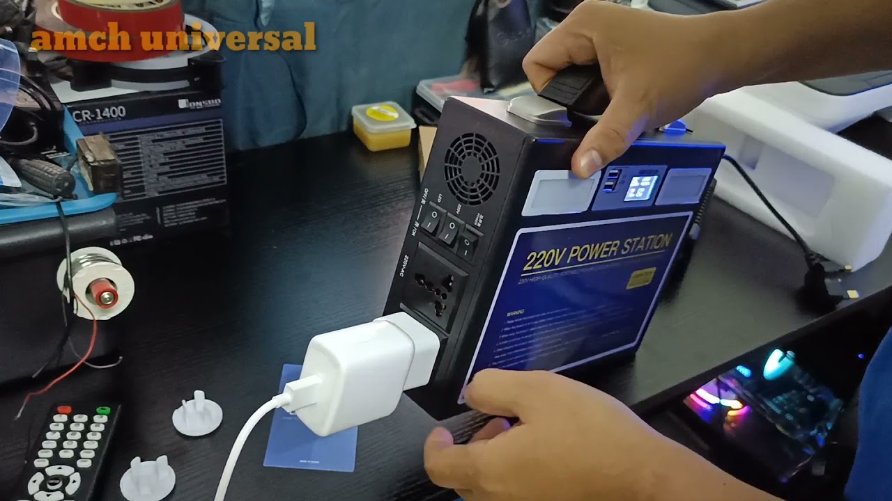 Power station Vanpa 300watt | Generator generasi baru | Mudah alih