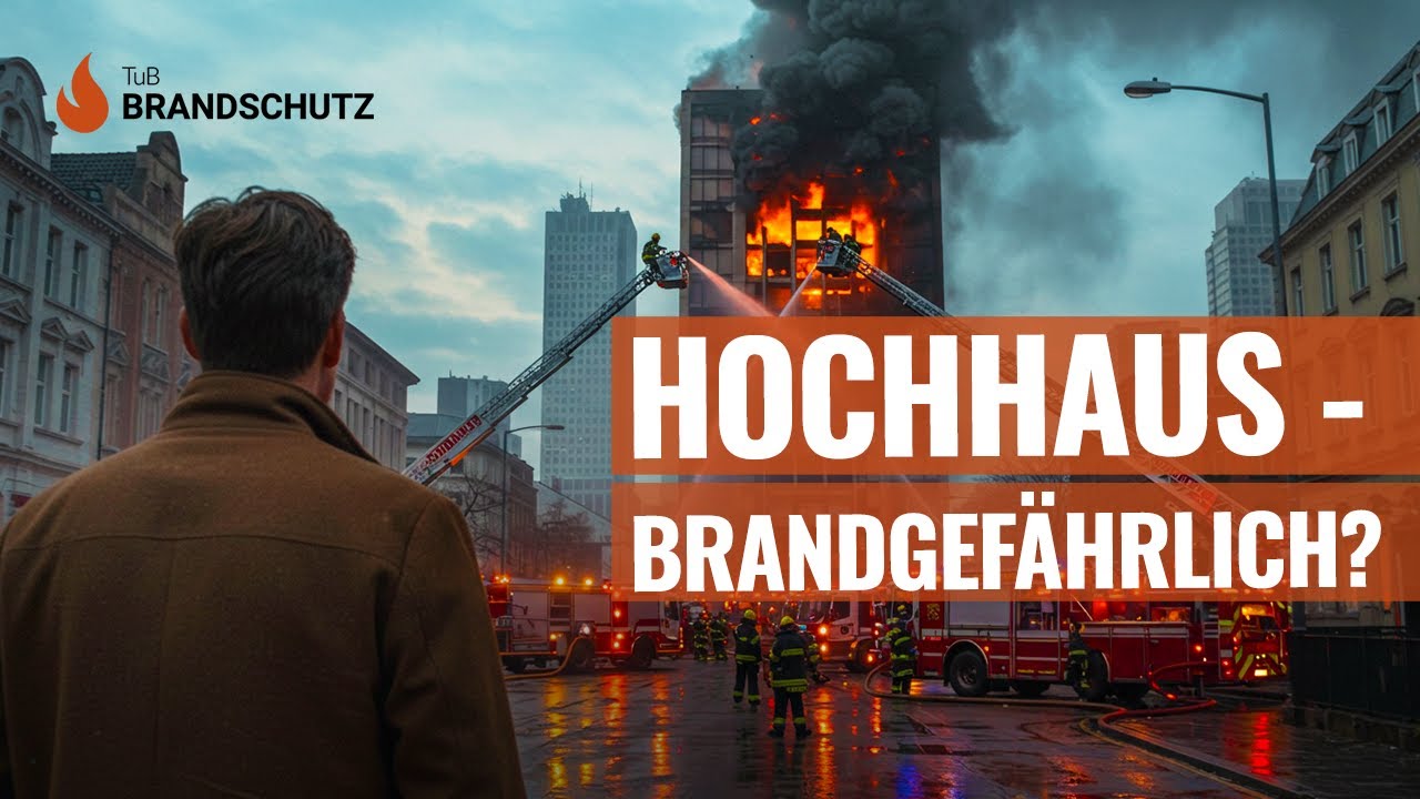 Was ist beim Brand im Hochhaus so gefährlich?