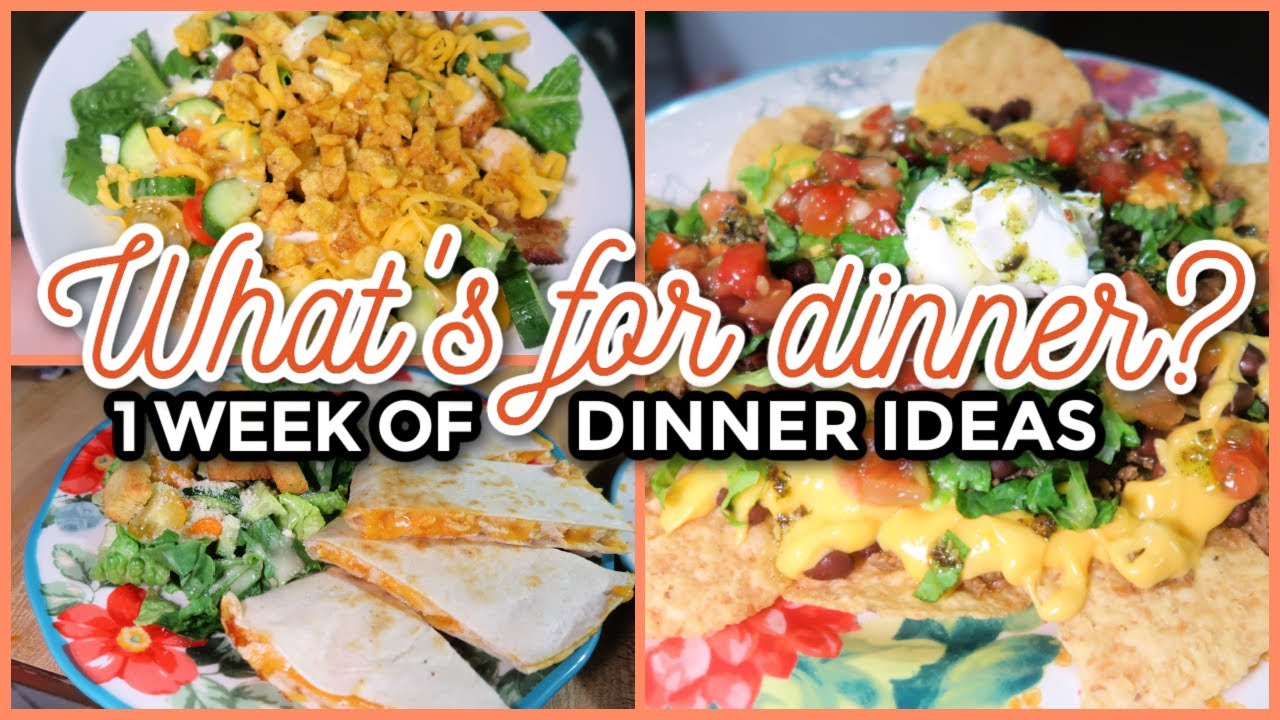 WHAT'S FOR DINNER? #237 | 7 Real-Life Family Meal Ideas