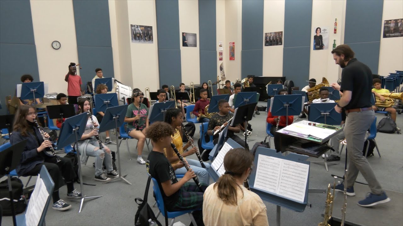 OCPS | Highlighting Ocoee Middle School Band Director Dylan Chase