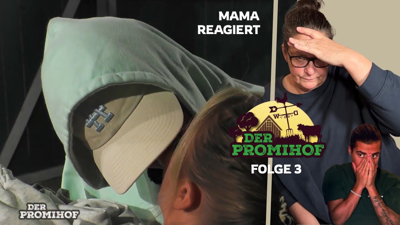 KUSS in der Scheune & wer fliegt RAUS? Mama reagiert | Promihof Folge 3